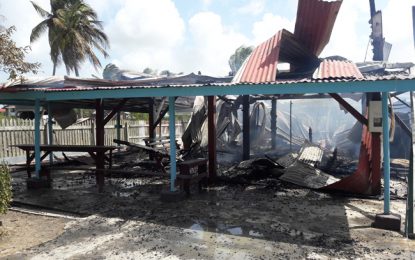 Fire razes pensioners’ home