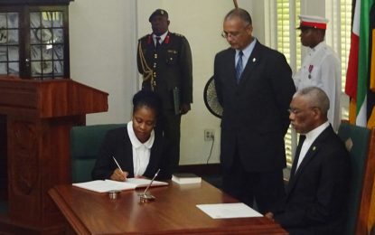 Fidela Corbin- Lincoln joins complement of High Court Judges