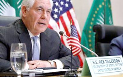 Africa should avoid forfeiting sovereignty to China over loans: Tillerson