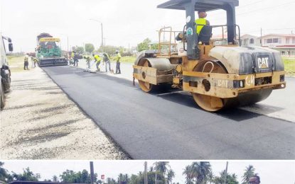 WCD road project nearing completion
