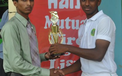 Hand-in-Hand 3-Day Inter-County U-19 cricket… Berbice crush Demerara by 8 wickets in one & a half days