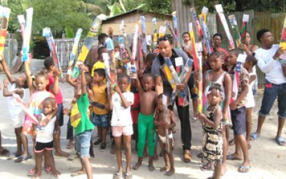 ‘Plastic kites’, parties and picnics…Kite flying at Easter a dwindling Guyanese tradition