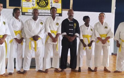 Seven achieve yellow belt in ‘MAXIDO’ adult self defence system