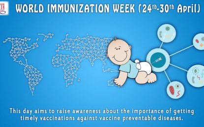As World Immunization Week commences… Guyana boasts of 90 percent vaccination coverage