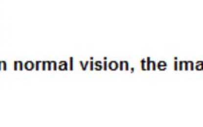 WHAT DOES NEARSIGHTED MEAN?