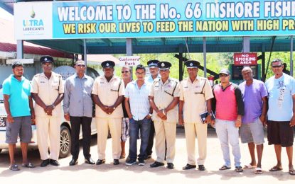 Police in high level meeting with No 66 fisherman