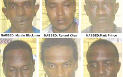 Six busted at roadblock with guns… Gunmen deny bid to rob businessman