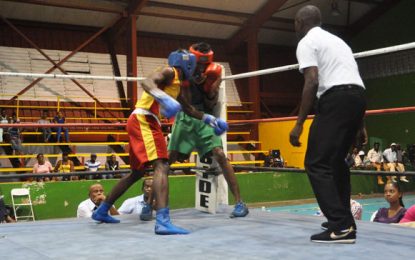 GBA’s Andrew ‘Six Head’ Lewis Nat Novices C/Ships… Miggins is Champion Boxer as GDF retain team title