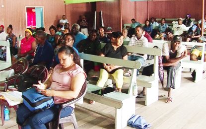 “You will see results”- Lindo Creek CoI Chairman tells Kwakwani residents