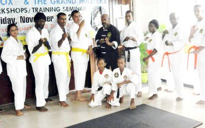 Seven graduate Maxido Self Defence Classes