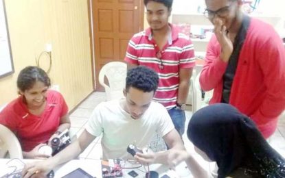 STEM Guyana prepares to build energy impact robot