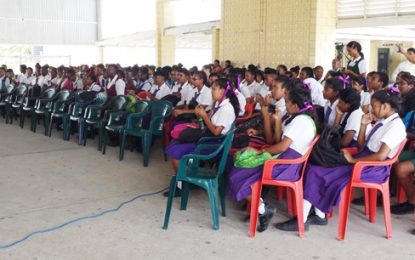 E’bo students benefit from forum on Teenage Pregnancy and Suicide