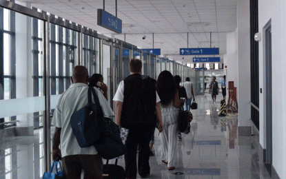 CJIA tests boarding bridge, corridor as expansion steams ahead