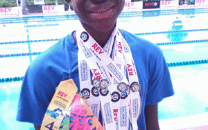 Damani David, Swimmer/Track & Field athlete aiming to represent Guyana