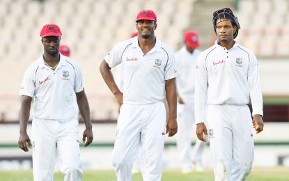 Windies v Sri Lanka 3rd Test…Holder (74), Dowrich (71) lead recovery, Roach & Gabriel spearhead Windies fight back