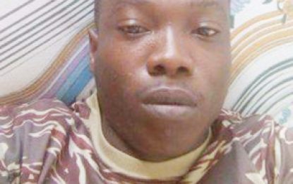 Soldier gets 2 years, fined $2M on drug running charge