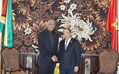 President Granger meeting Vietnam PM