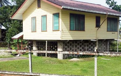 Refurbished houses for Region Ten teachers, nurses