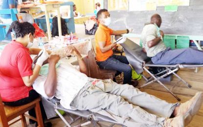 Over 300 Pomeroon residents benefit from two-day medical outreach