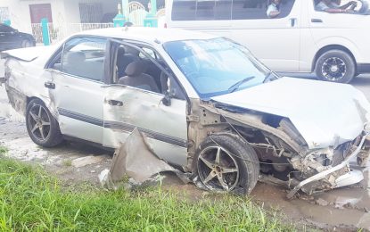 Driver mows down Regent Street store front