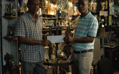 Trophy Stall on board second Annual Guinness Cage