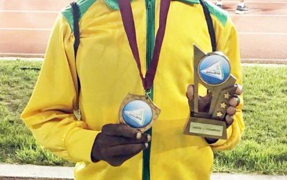 Guyanese Neron Wilson top U11 athlete at CUT championship in Bermuda