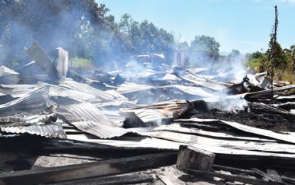 Family feud turns ugly…Husband rams truck into ex-wife’s car then burns down lumber yard