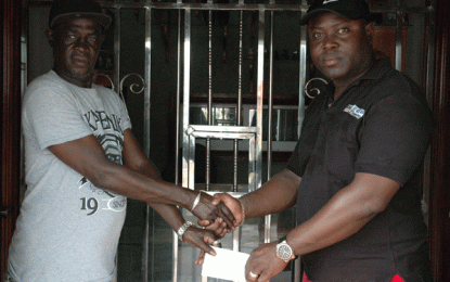 Shemar’s Trucking Service on board ‘Jumbie’ Emancipation Domino
