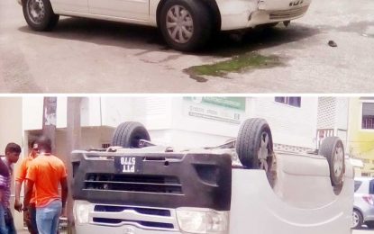 Days after (ag) Commissioner spoke to police recklessness…ranks topple bus