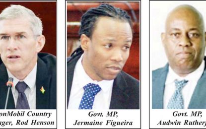 ExxonMobil’s Country Manager lies to Parliamentary Committee