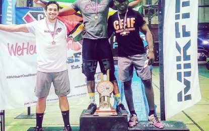 Dillon Mahadeo wins in Cross Fit event in T&T