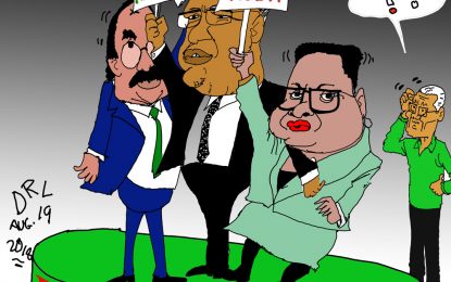 Kaieteur News Cartoon-Aug 19 2018