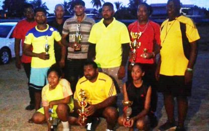 Berbice Volleyball Association host second 4×4 competition