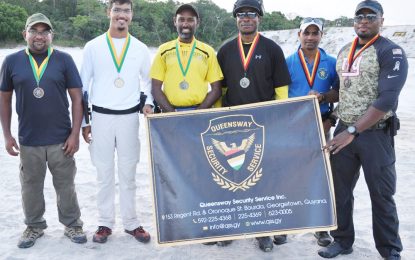 Keen competition at GSSF’s 3-Gun Match sponsored by Queensway Group of Companies Inc.