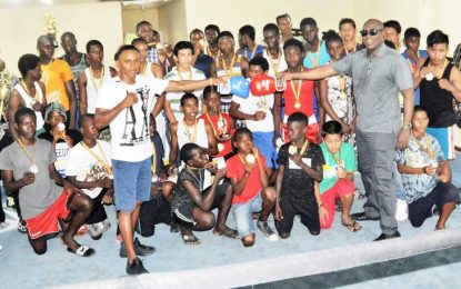GBA School Boys & Junior Boxing C/Ships…Castello adjudged best School Boy, Romeo best Junior, FYF is Champion Gym