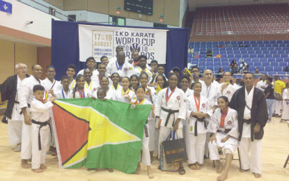 ASK – G team claims 26 in Barbados Karate tourney