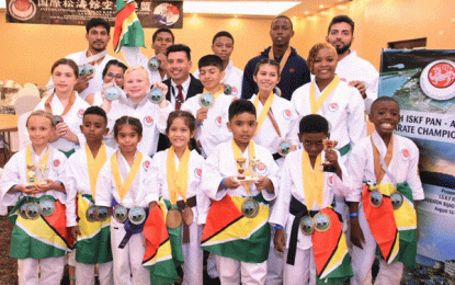 ISKF Guyana Karate Team Secures 30 Medals