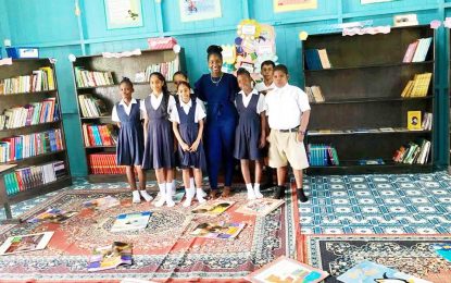 US-based Guyanese top achiever opens Reading/Math centre at old primary school