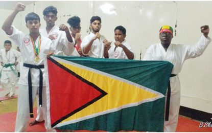 Kyokushinkai Guyana outstanding in Suriname