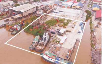 Royston King leases out NICIL riverfront to shipping company