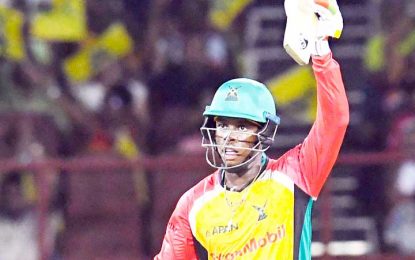 Hero CPL T20…Hetymer (58), Rutherford (45*) set Providence on fire; Warriors decimate hapless TKR bowling