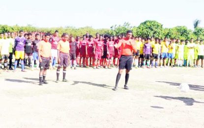 Essequibo/Pomeroon FA Senior League…Forde kicks off tourney challenging player to play hard but fair