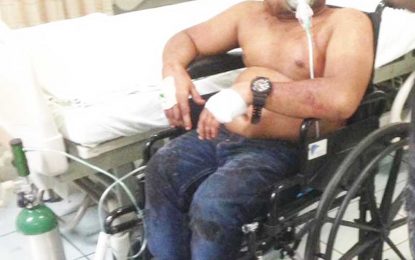 Disabled man assaulted outside Palm Court