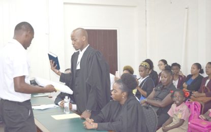 Former Kaieteur News graphic artist is newest member of the Bar
