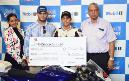 Desinco Trading rides with Matthew Vieira