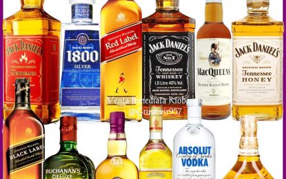Hundreds of cases uncustomed liquor seized from city hotels, restaurants