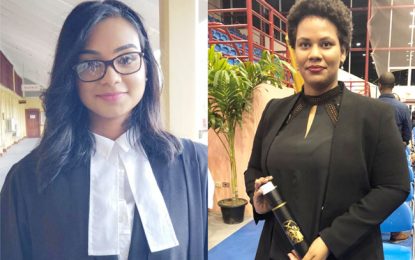 Two new lawyers admitted to the bar