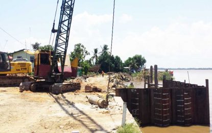 New Supenaam speedboat landing to be completed in December