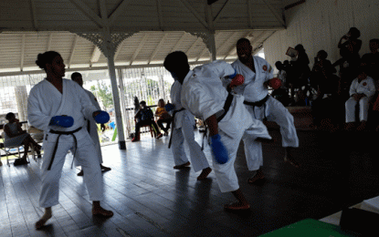 ASK-G conducts high level Exams; Three new 3rd Degree Black Belts awarded