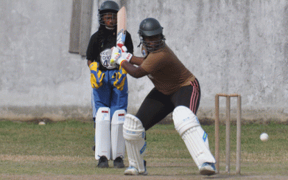 GCB/ MOE Female U-17 T20 Franchise League… Gentle’s stunning form continues with unbeaten ton for E/Bank